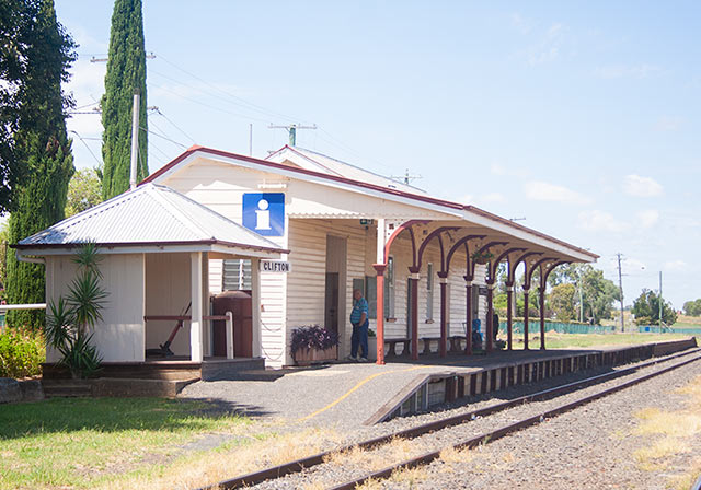 Historic Clifton Railway Station building